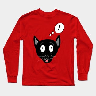 Surprised Cat! Long Sleeve T-Shirt